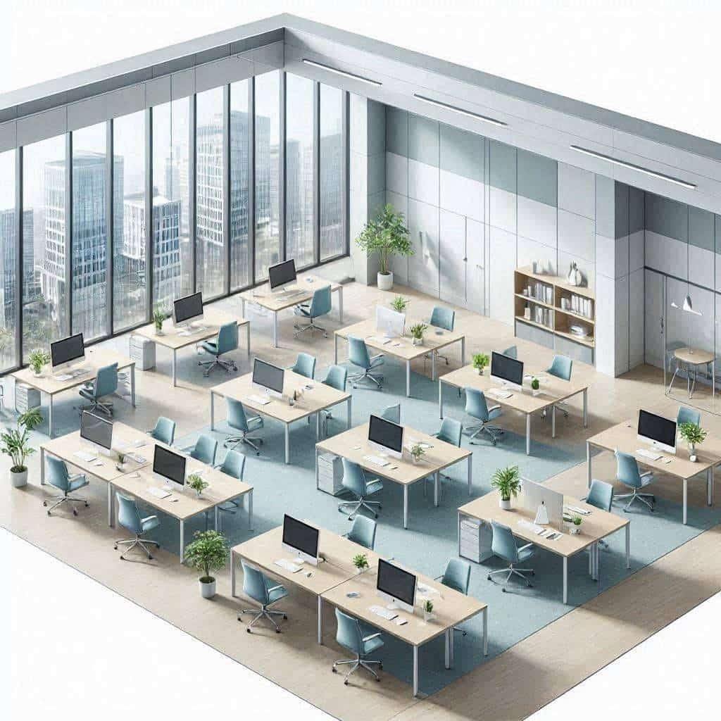 文化传媒公司在写字楼办公推进办公区空气质量时遇到临时客户演示该怎么协调